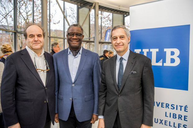 Dr Denis Mukwege honoured at ULB Erasme campus Brussels