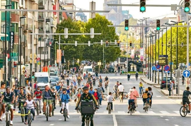 Car-Free Sunday in Brussels