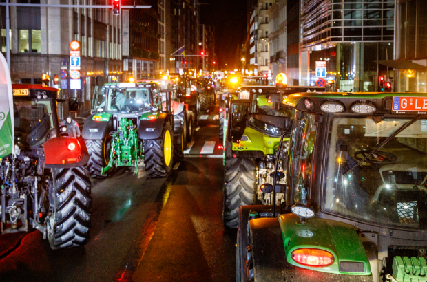 Traffic disruption warning for Brussels on 26 March due to farmers' protest