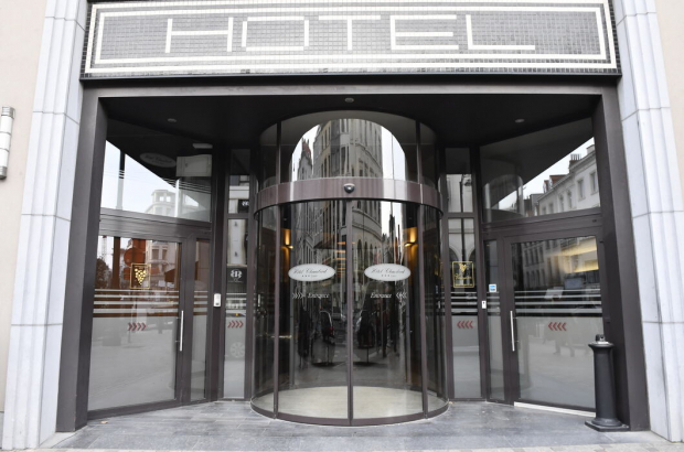 Illustration picture shows the 'hotel Chambord' hotel in Brussels. (BELGA PHOTO CAMILLE DELANNOIS)