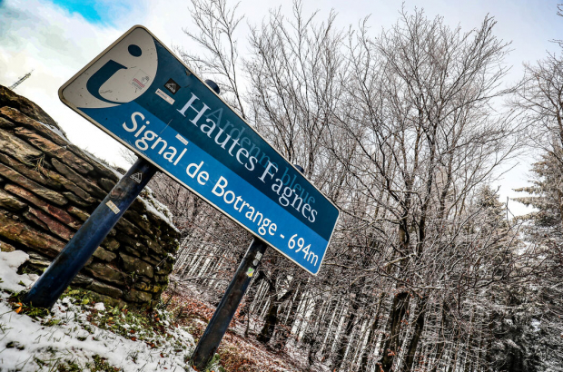 Illustration shows winter landscape with snow in the Hautes Fagnes - Hoge Venen, Eastern Belgium, Monday 07 December 2020. (BELGA PHOTO BRUNO FAHY)