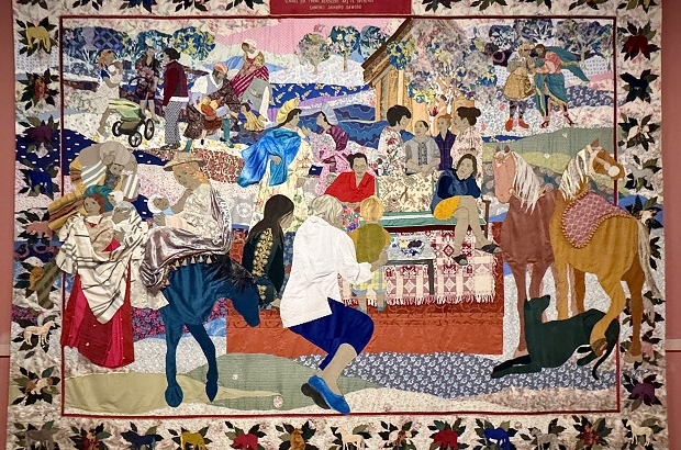 Polish culture - Tapestry by Mirgal-Tas at Art and History Museum Brussels