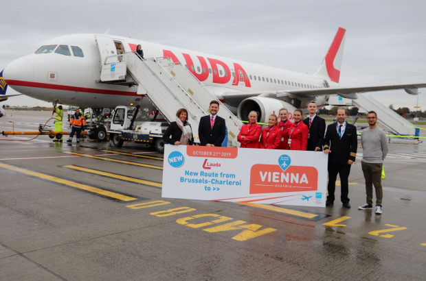 Laudamotion service to Brussels South Charleroi