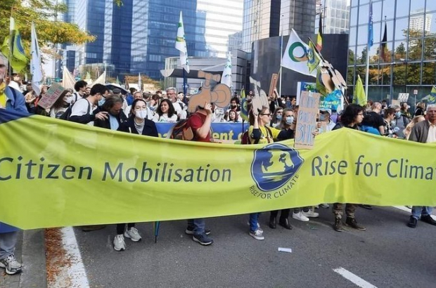 Rise for Climate Belgium at previous march