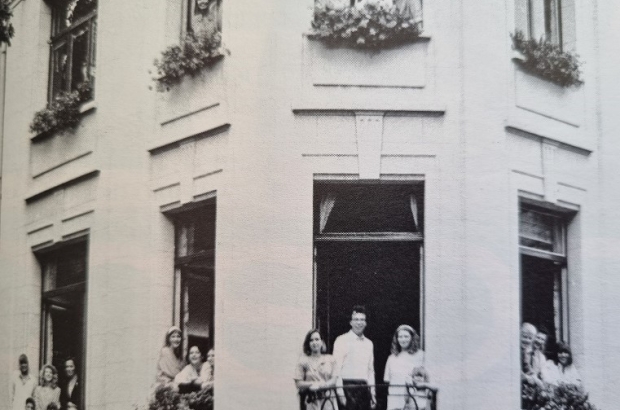 The Bulletin office and staff celebrating 30th anniversary