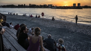 Zomer van Antwerpen (ZVA) sunset viewing