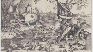 New Bruegel print found at Royal Library of Belgium (KBR)