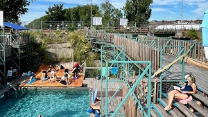 Pool is Cool swimming pool Flow reopens in Brussels