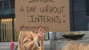 Unpaid interns in Belgium