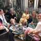 AWCB celebrating 4 July 2021 in Sablon Brussels