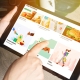 A person orders a meal from a food delivery app (Google images, free licence)