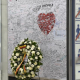 The memorial wall at the Maelbeek Metro station in Brussels, one of the scenes of the March 2016 terror attacks (BELGA PHOTO)