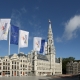 Mini Europe - scale model of Brussels city hall