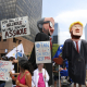 Trump protest