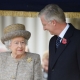 Queen Elizabeth II and King Philippe