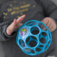 Illustration picture shows a baby playing with a ball Friday 27 March 2020 in Brussels. (BELGA PHOTO LAURIE DIEFFEMBACQ)