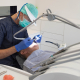 Illustration picture shows a dentist treating a patient in Gavere, Belgium, Monday 06 April 2020 (BELGA PHOTO NICOLAS MAETERLINCK)