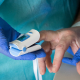 A patient receives treatment in a Belgian hospital (BELGA PHOTO)
