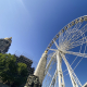 Illustration picture shows the Justice Palace and a large ferris wheel, in Brussels city in Brussels region, Wednesday 26 August 2020. (BELGA PHOTO THIERRY ROGE)
