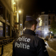 Illustration picture shows police officers patrolling the streets of Brussels. (BELGA PHOTO THIERRY ROGE)