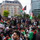 Illustration picture shows a protest of Afghans in the city center of Brussels, Wednesday 18 August 2021. (BELGA PHOTO JULIETTE BRUYNSEELS)
