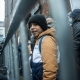Illustration shows a young boy waiting outside the 'Klein Kasteeltje - Petit Chateau' (Little Castle) Fedasil registration centre for asylum seekers in Brussels, Wednesday 01 December 2021. (BELGA PHOTO HATIM KAGHAT)