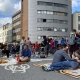 Picnic the Street - Brussels citizens call to ban cars at Porte de Flandre-Vlaamseport