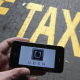 BRUSSELS, BELGIUM: Illustration shows the logo of Uber on a smart phone (BELGA PHOTO NICOLAS MAETERLINCK)