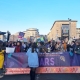 8 March 2024 - demonstrators for women's rights in Brussels