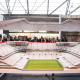 Illustration picture shows a maquette of the Eurostadium stadium, Wednesday 25 May 2016 in Brussels. (BELGA PHOTO THIERRY ROGE)