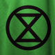 A flag bearing the logo of the activist group, Extinction Rebellion (Image: Wikipedia Creative Commons)