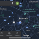 A screenshot of Brussels on the new Google Advanced Maps app (Google)
