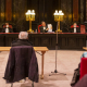 A session of the appeal court on Friday 29 January 2021, in Brussels (BELGA PHOTO NICOLAS MAETERLINCK)