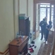A still taken of the robbery from the CCTV camera in the woman's home