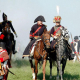 Battle of Waterloo reenactment with Napoleon