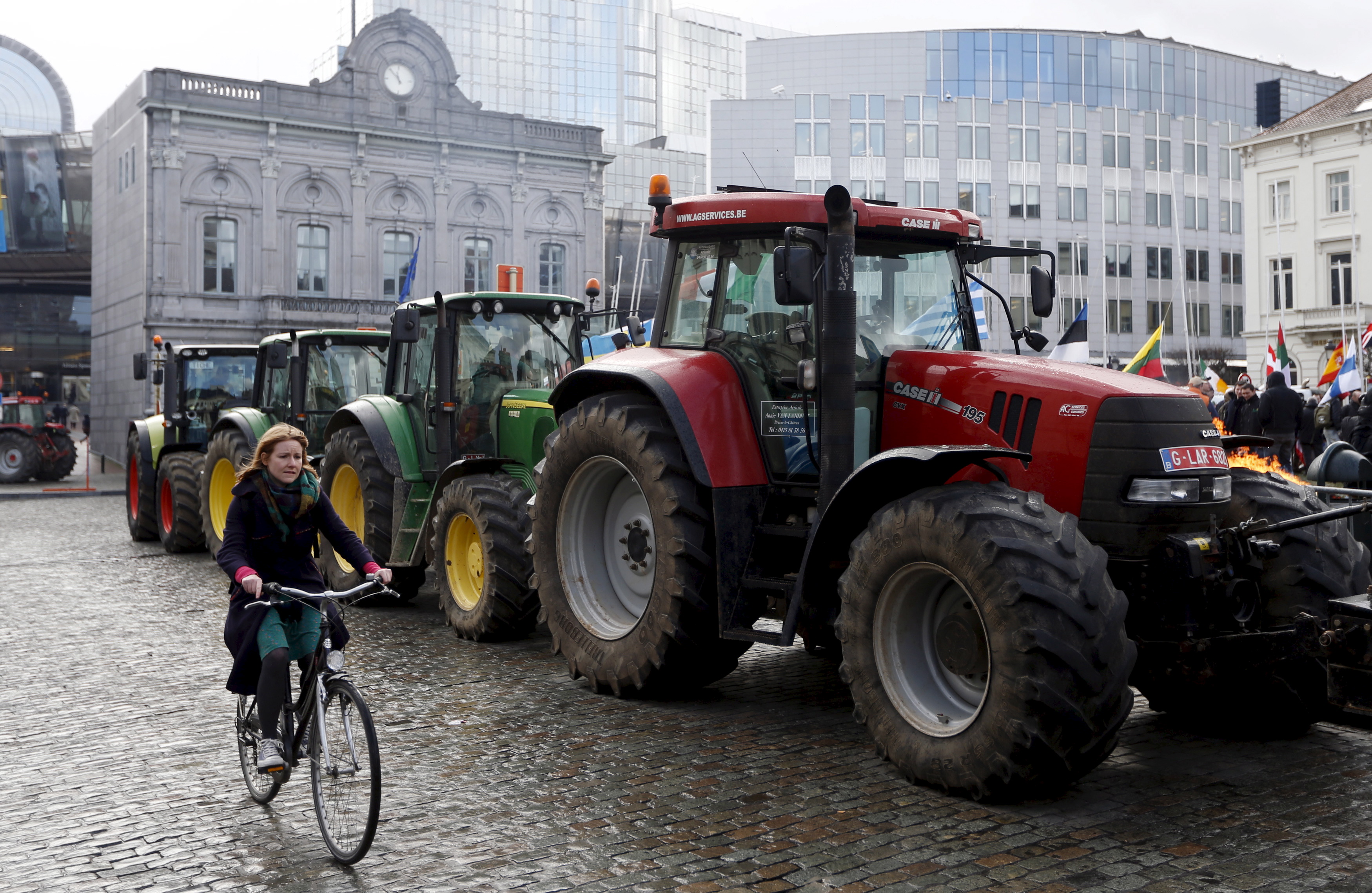 Farmers' protest 1,000 tractors expected in Brussels today The Bulletin